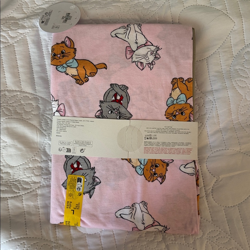 Disney Pink Aristocats Pajama - Picture 2 of 5